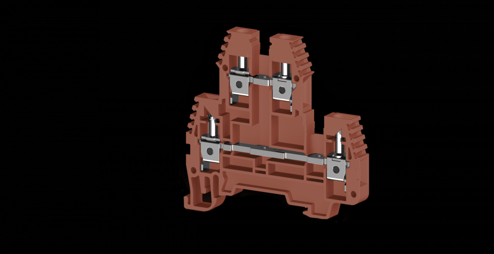 Screw Clamp Terminal 4mm², 300V, 30A
