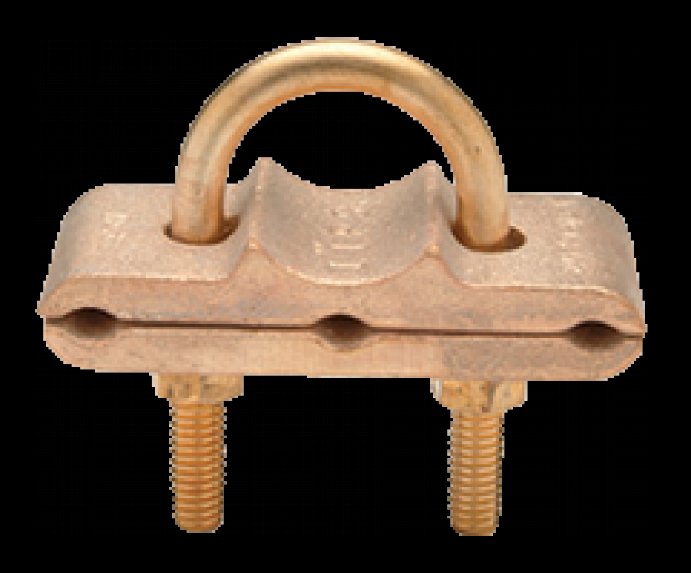 GRND CLAMP 1/2InchRod, 1/4InchIPS, 2/0Sol-250M