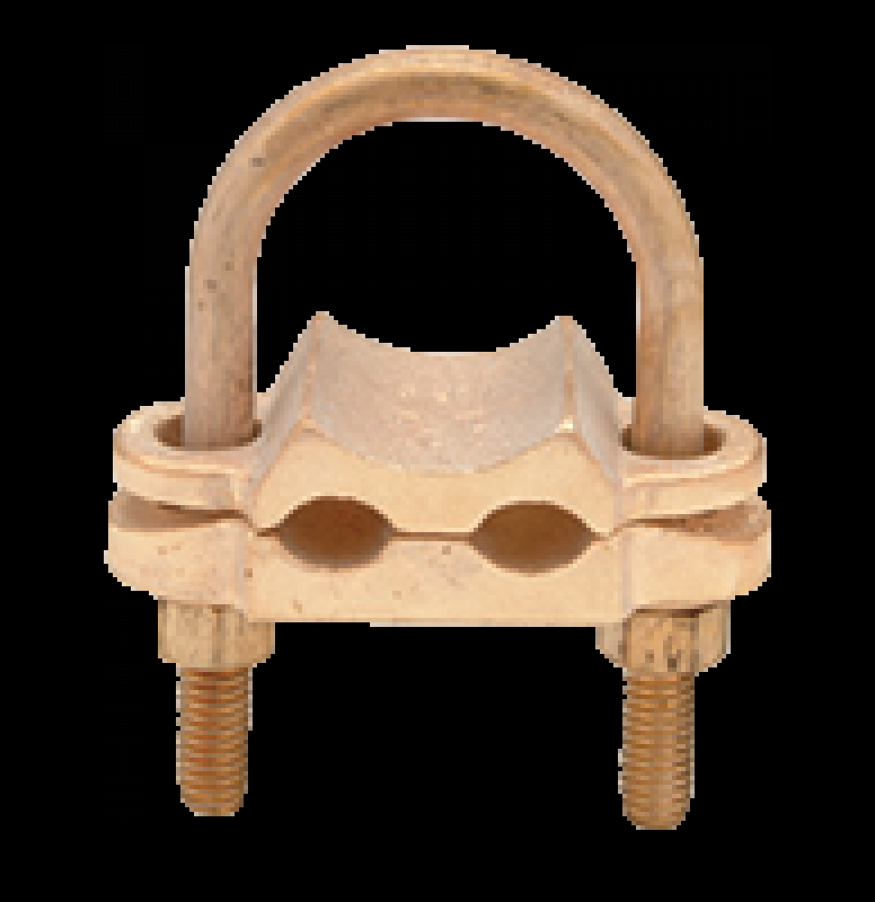 GRND CLAMP 3InchIPS, 4Sol-2/0Str