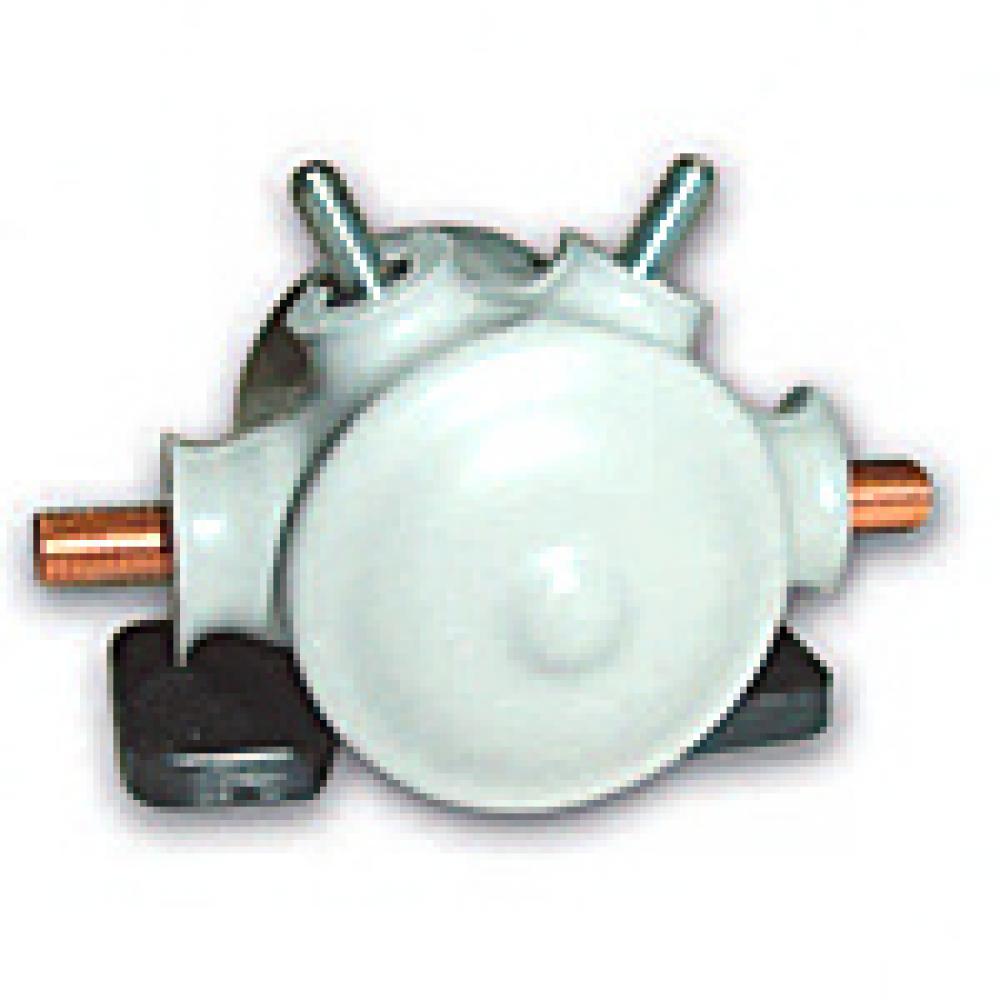 SOLENOID CONT-DUTY 12V 4-TERMINAL 100A COATED