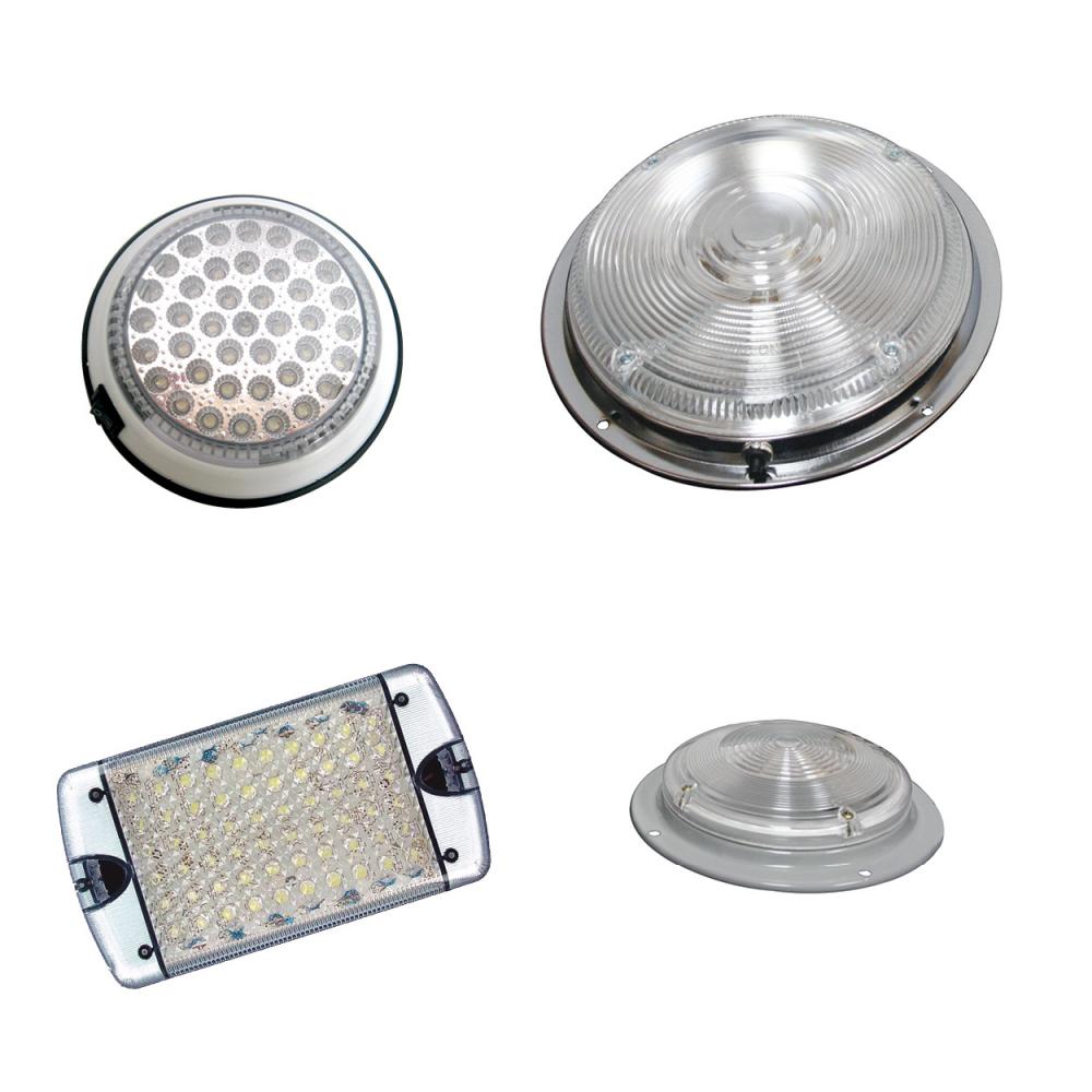 LMP DOME 2.5X4.5 POLY NO SWITCH