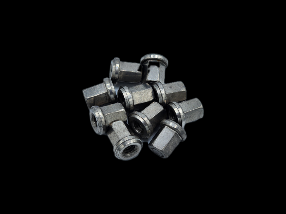 NUT SS HOLD DOWN OPEN END 3/8Inch 10PK