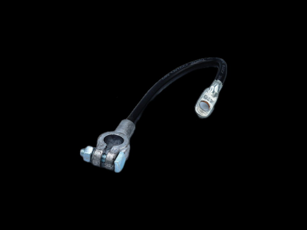 BATT CBL 4GA-TOP POST NO LEAD 10Inch BLACK