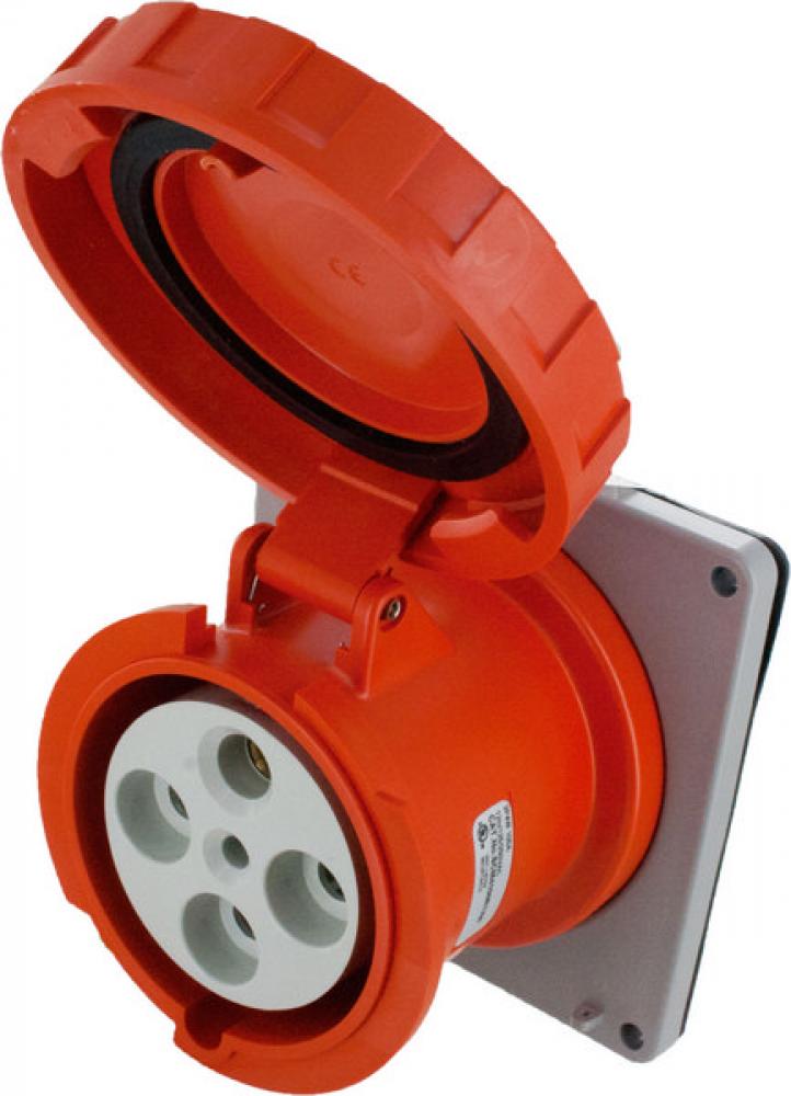IP67 RECEPTACLE 100A  125/250VAC  3P 4W  WATERTIGHT