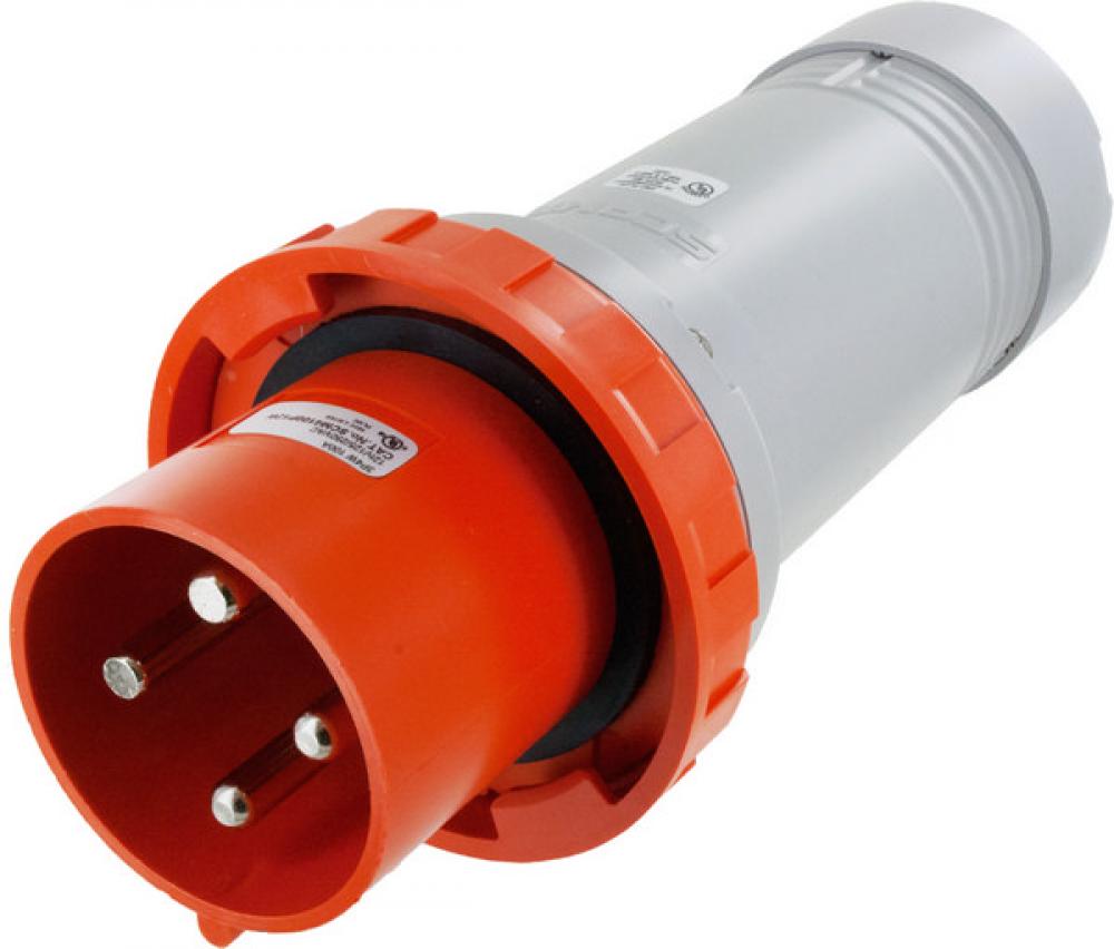 IP67 PLUG 100A  125/250VAC  3P 4W  WATERTIGHT