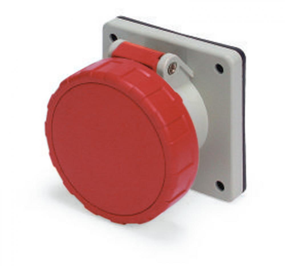 IP44 RECEPTACLE 30A  480VAC  2P 3W  SPLASHPROOF