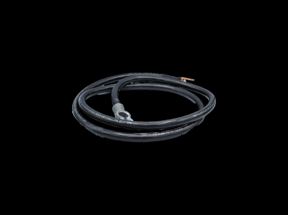 BATT CBL 2/0GA-TOP POST NO LEAD 72Inch BLACK