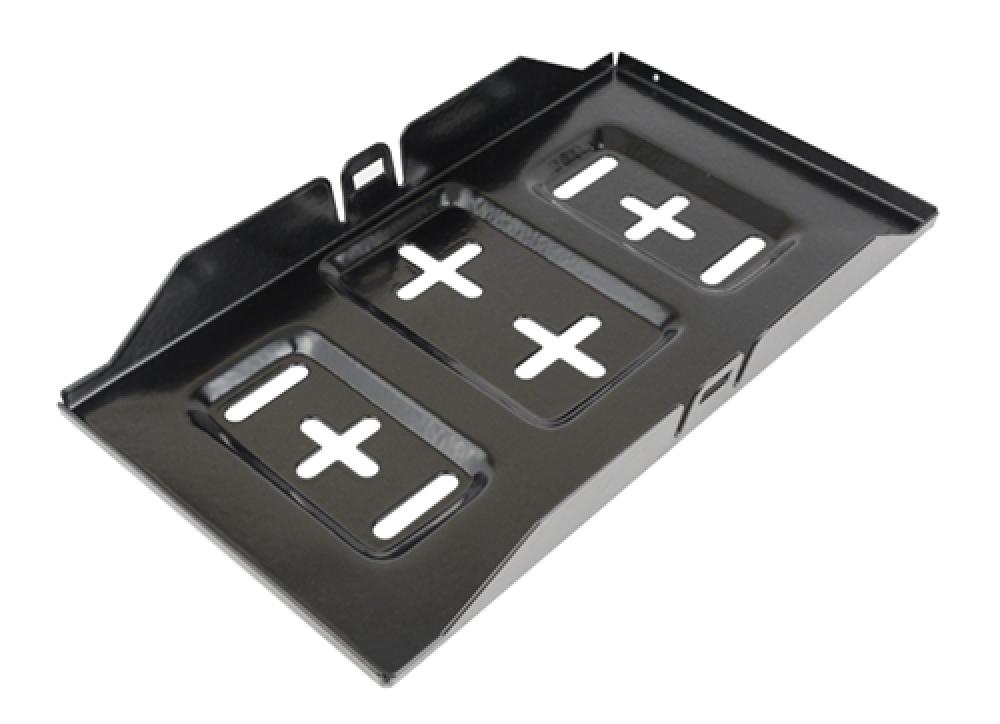 BATT TRAY 13&#34; STEEL