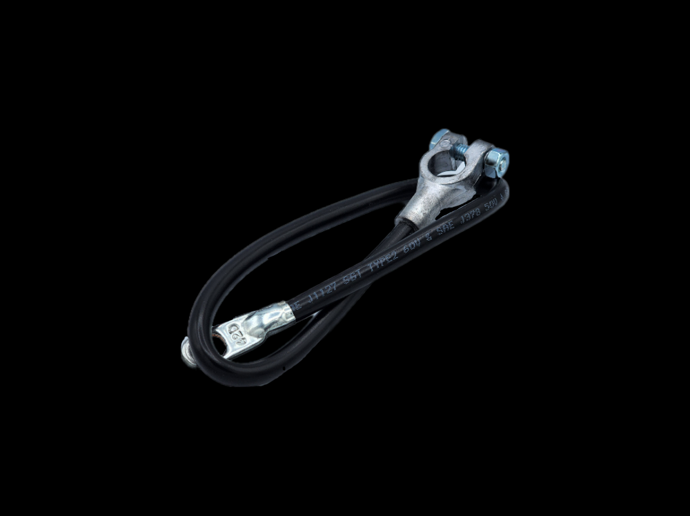 BATT CBL 4GA-TOP POST NO LEAD 20Inch BLACK