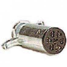 Techspan 764026 - TRLR CONN PLUG MALE HD 7POLE 2HOLE