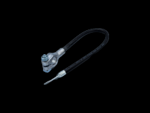 Techspan 767723 - BATT CBL 4GA-TOP POST NO LEAD 15Inch BLACK