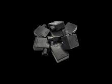 Techspan 762690 - BATT TERM BOOT [LEFT ELB] 2/0GA BLACK 10PK