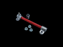Techspan 767896 - BATT CBL 2/0GA STUD TO POWER HARN 7" RED