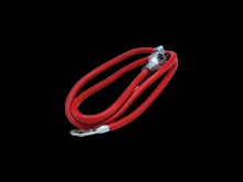 Techspan 767831 - BATT CBL 4GA-TOP POST NO LEAD 43Inch RED
