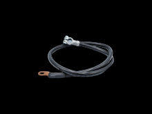 Techspan 769383 - BATT CBL 2/0GA-TOP POST NO LEAD 48Inch BLACK