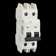 Techspan UB10D2063A - 10kA UL489 MCB, 2 pole 63A D Curve