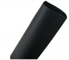Techspan HSPO-1500-0-C - HT SHK SGL WALL 1.5InchID 100FT  BLK
