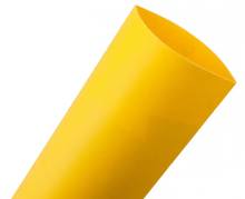 Techspan HSPO-625-4-IIL - ~NSM~ HT SHK SGL WALL 5/8InchID YEL 4FT