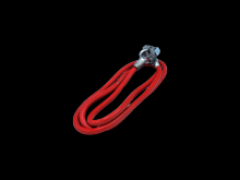 Techspan 767833 - BATT CBL 4GA-TOP POST NO LEAD 53Inch RED