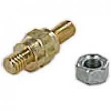 Techspan 762624 - BATT TERM BRASS SIDE POST STUD 10PK