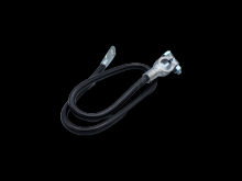 Techspan 767726 - BATT CBL 4GA-TOP POST NO LEAD 25Inch BLACK