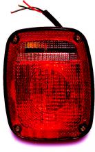 Techspan 706243 - LMP COMBO UNIV RED S/T/T 3-STUD