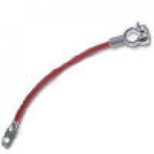 Techspan 767622 - BATT CBL 6GA-TOP POST NO LEAD 12Inch RED