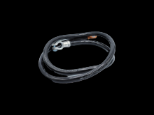 Techspan 769384 - BATT CBL 2/0GA-TOP POST NO LEAD 60Inch BLACK