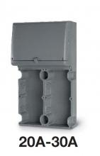 Techspan 579.5121 - MODULAR BASES 20-30A TWO SOCKET C/W CONSUMER UNIT