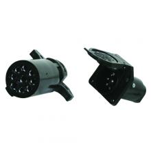 Techspan 764151B - RV CONN 9POLE PLAS SCKT [TOW-VEHICLE END] 25PK