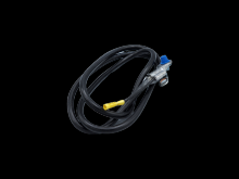 Techspan 767778 - BATT CBL 4GA-SIDE TERM W/LEAD 55Inch BLACK