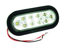 Techspan 722042 - LED LMP SLD BACK-UP WHT [10-DIODE] OVAL W/GR&PIGT KIT