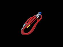 Techspan 767875 - BATT CBL 4GA-SIDE TERM W/LEAD 40Inch RED