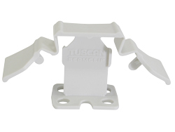 1/8&#34; to 1/4&#34; Tuscan White SeamClip™, 150/Box
