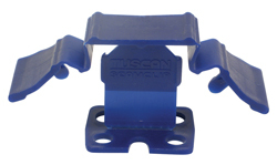 3/8&#34; to 1/4&#34; Tuscan Blue SeamClip™, 1000/Box