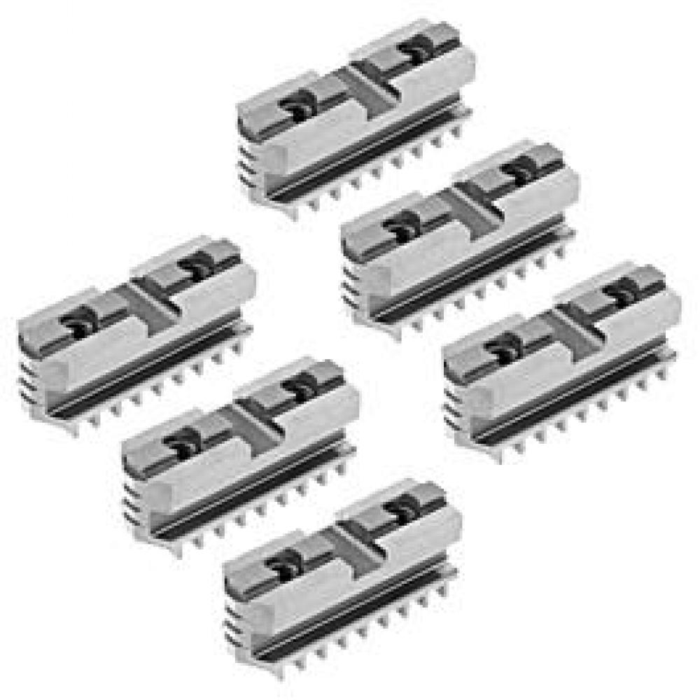 25&#34; CHUCK HARD MASTER JAWS (6 PCS/SET) 3800 SERIES