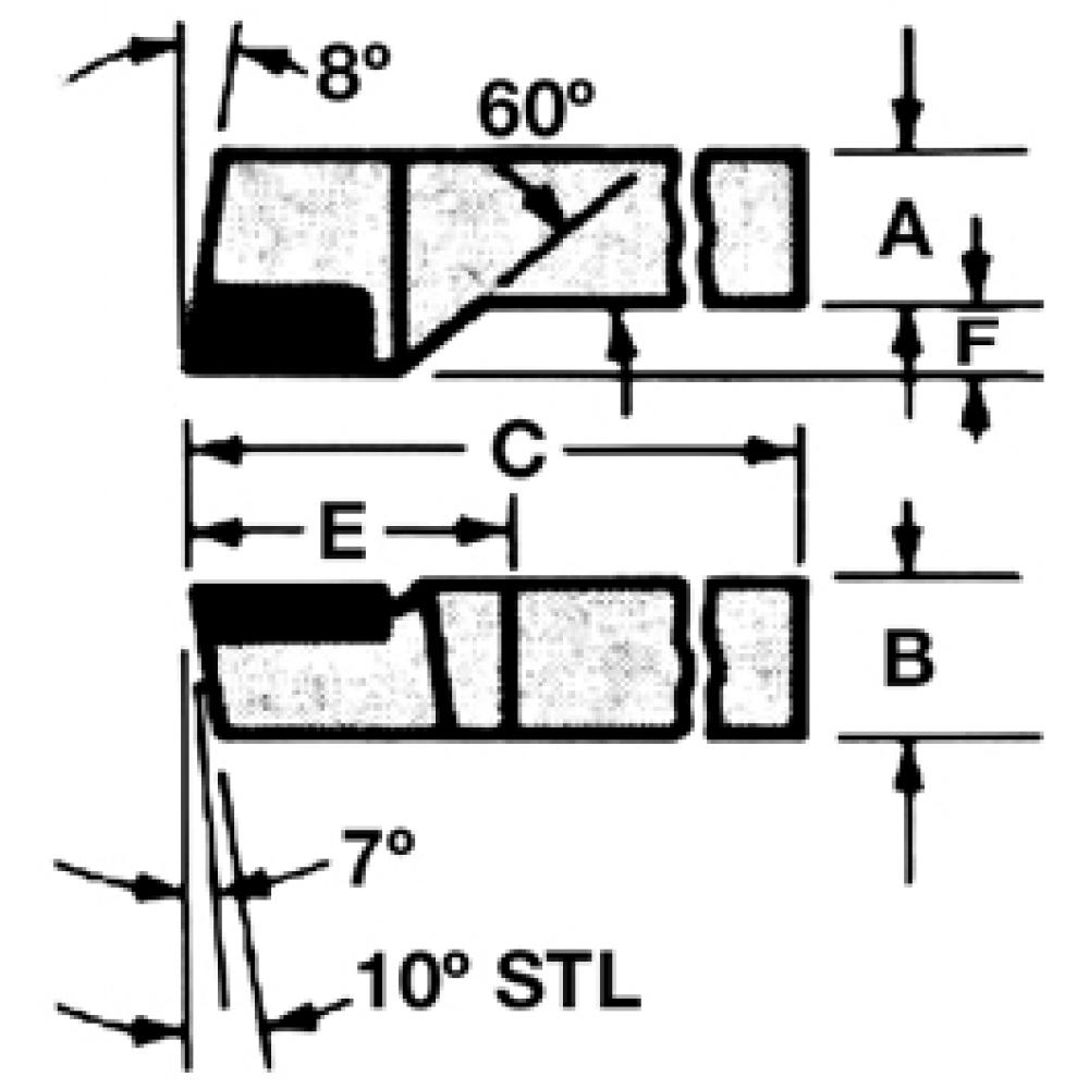 BRAZED TOOL GR8 C5