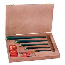 KAR Industrial Inc. 534322 - 5 PC BORING BAR SET - .315, 3/8, 1/2, 5/8, 3/4 W/ CCMT TIN INSERTS