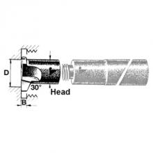 KAR Industrial Inc. 500185 - #11 THREAD RECESSING HEAD