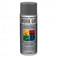 Krylon A04420007 - Krylon Industrial Work Day, Gloss, Dark Gray, 10 oz.