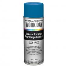 Krylon A04456007 - Krylon Industrial Work Day, Gloss, True Blue, 10 oz.