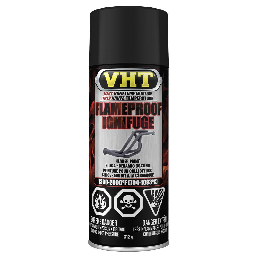VHT Flameproof Coating, Flat, Black, 11 oz.