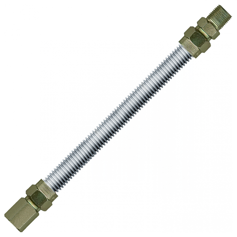3/8 ID (1/2 OD) SS FOR STATIONARY APPLIANCES 1/2 PIPE