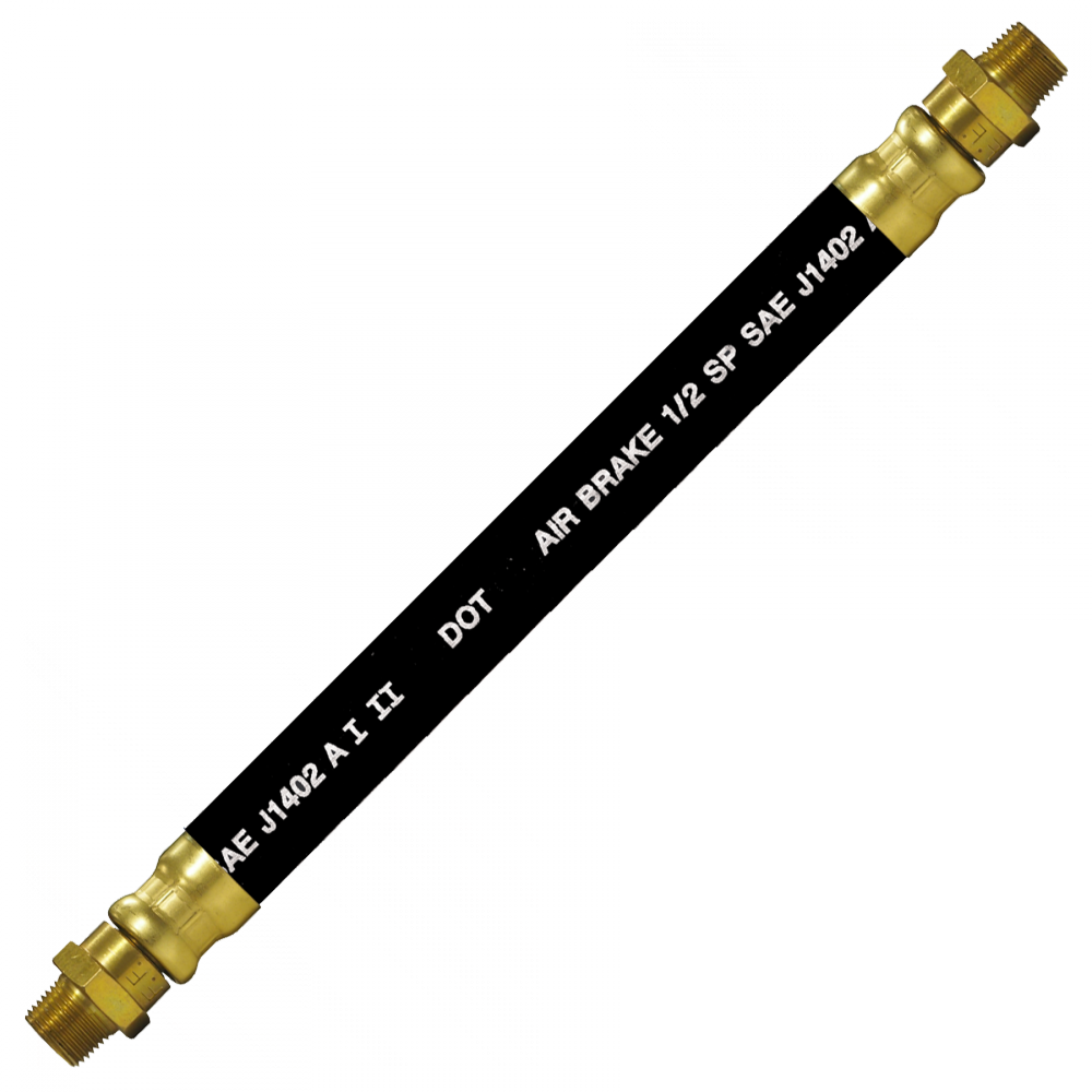 3/8 ID D.O.T. ARCTIC AIR BRAKE ASSY. 3/8 RIGID X 3/8 SW MALE PIPE