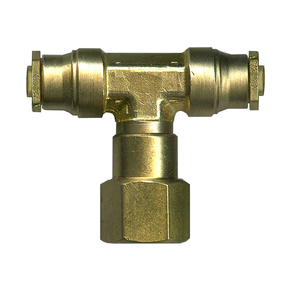 FEMALE PIPE BRANCH SWIVEL TEE