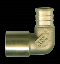 Fairview Ltd LF-PEX-139SW-14 - 90° MALE SWEAT ELBOW