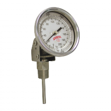 Fairview Ltd TH-250SS6ADJ3-D - 1/2 NPT TAMPER PROOF ADJUSTABLE THERMOMETER
