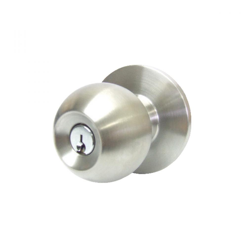 Door Lock Knob Privacy Satin Chrome (Commercial)