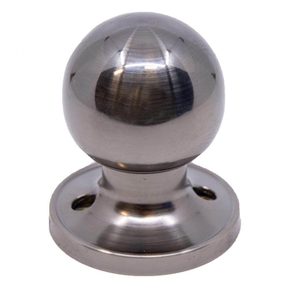 Door Lock Knob Dummy Pewter