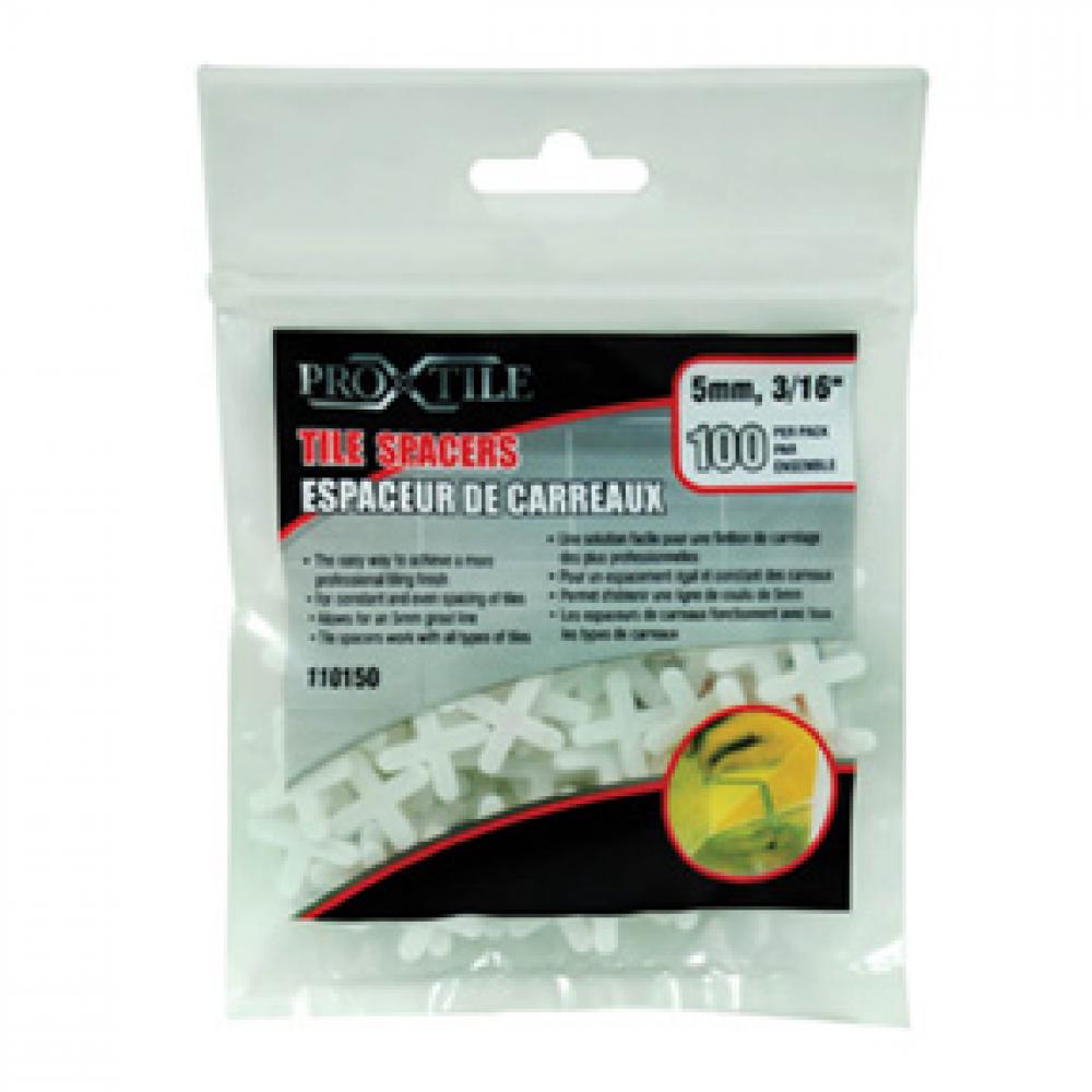 Tile Spacers 5mm (3/16in) 100PC